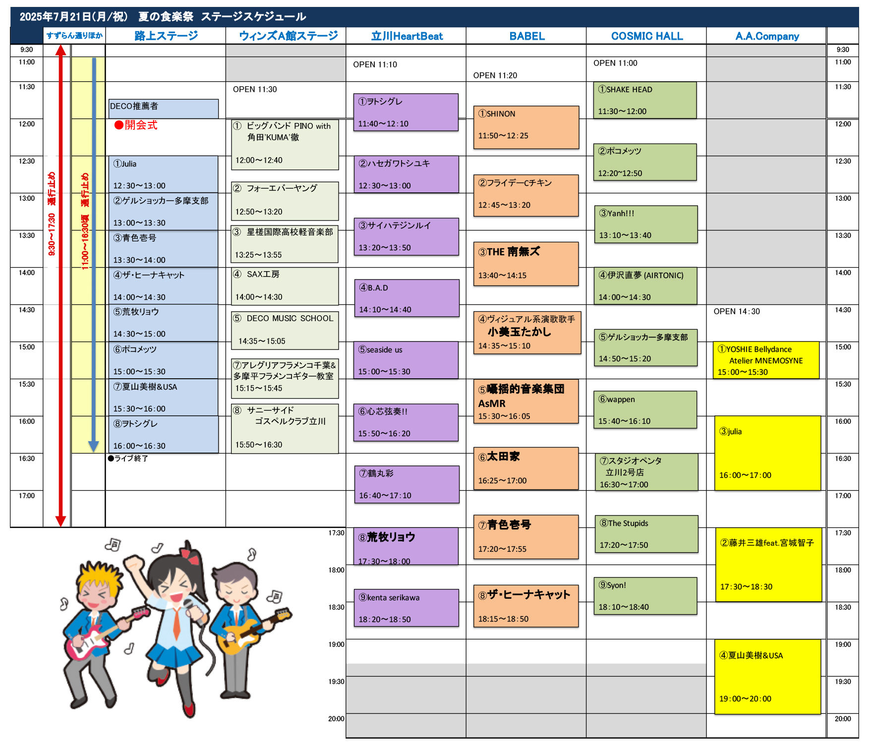 7.21 スケジュール